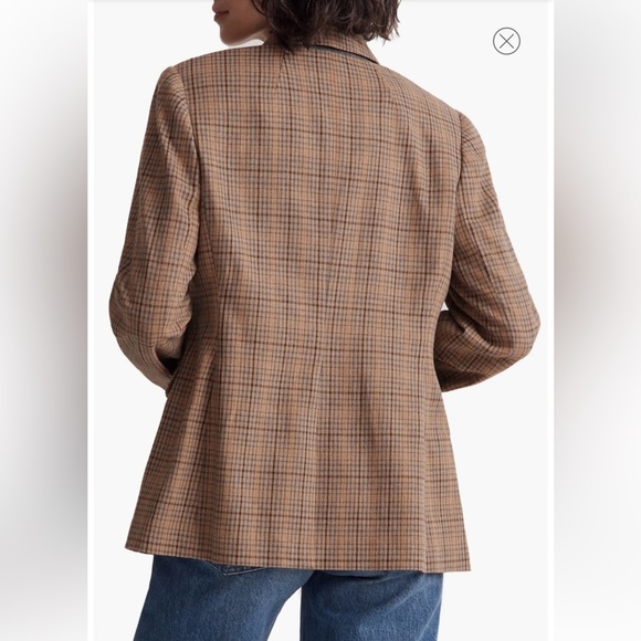 Madewell Caldwell Double Breasted Jacket NWT 2X - Picture 10 of 10